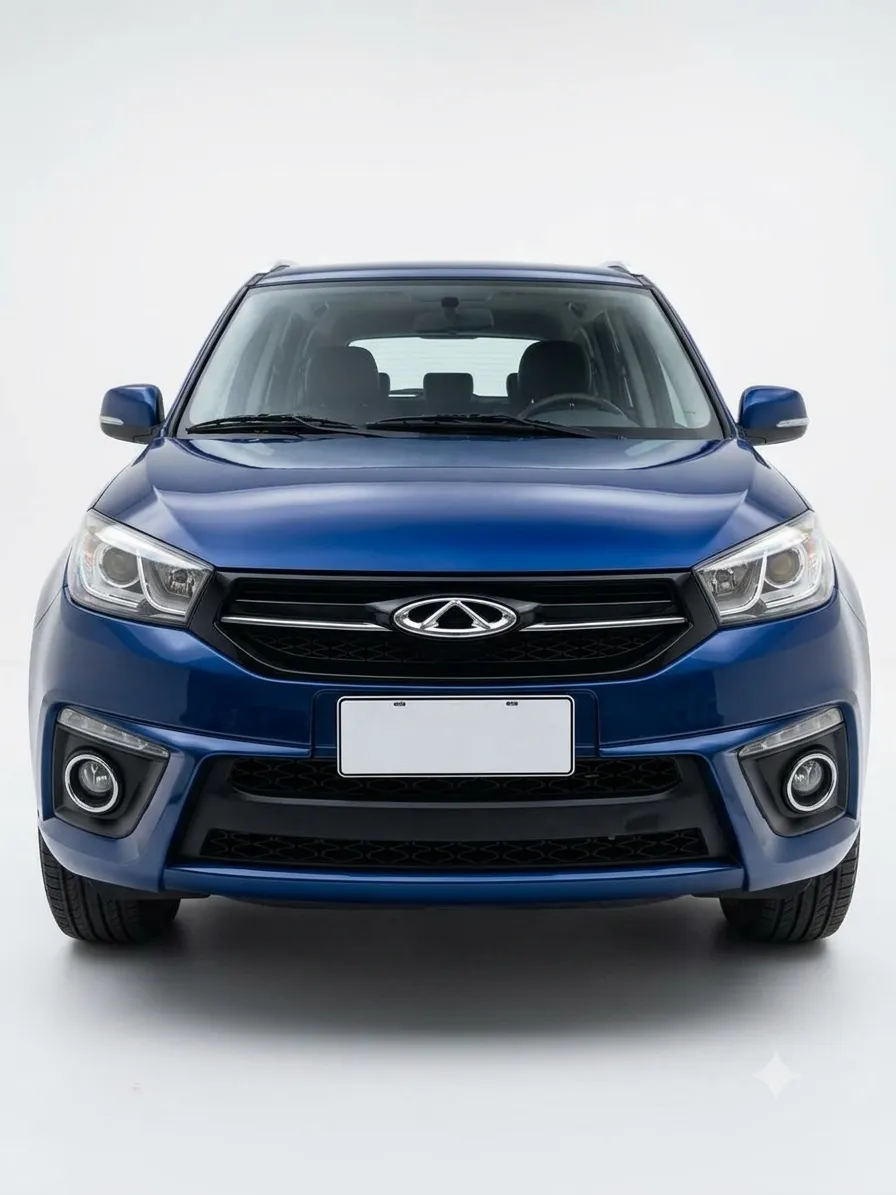 Insignia Parrilla Superior Y Cubrerueda Chery Tiggo 3 2016+ - Imagen 2