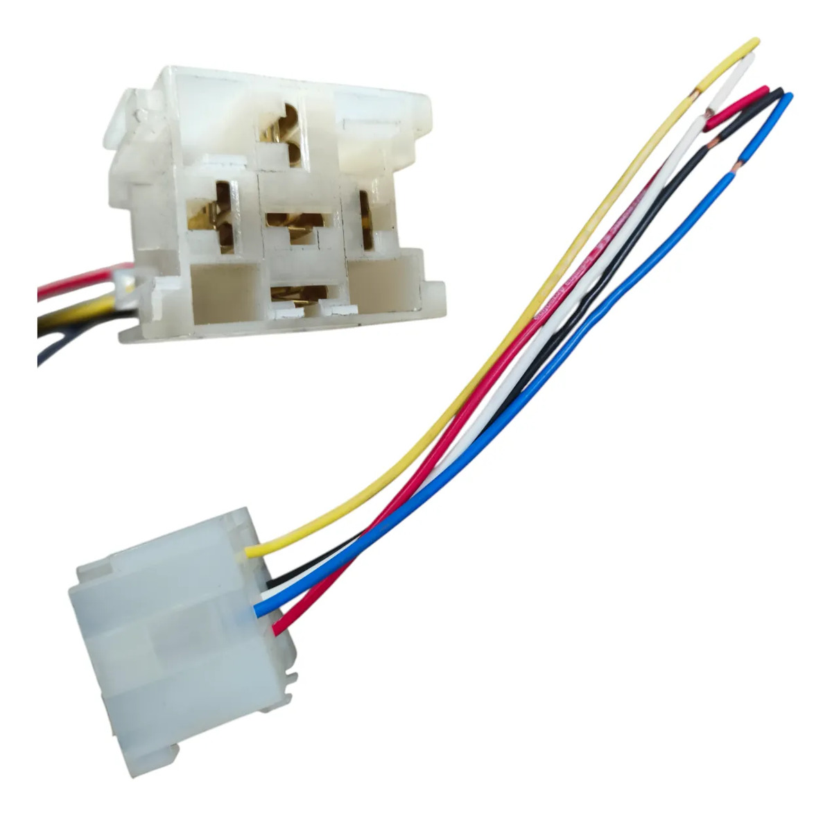 Ficha 5 Vias Porta Relay Acoplable Fiat 147 Duna Uno Legitim