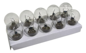 Kit X10 Lamparas 12v 21w Bau15s 1 Filamento/patas Deplazadas