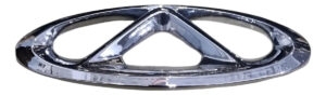Insignia Parrilla Superior Y Cubrerueda Chery Tiggo 3 2016+