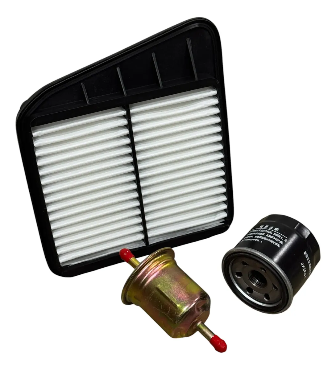 Kit X3 Filtros Dfsk C31 - C32 - C35 Aire/aceite/combustible - Imagen 2