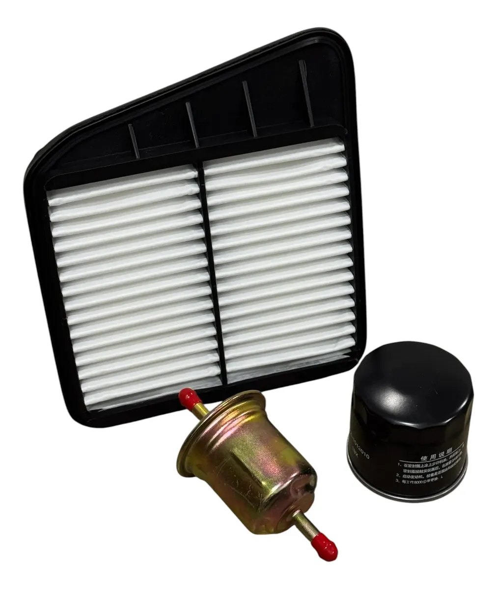 Kit X3 Filtros Dfsk C31 - C32 - C35 Aire/aceite/combustible