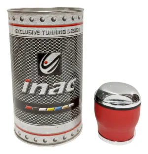 Perilla Palanca Cambio Race7 Sport C/cuero Rojo